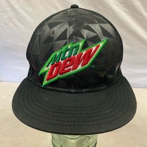 Mtn Mountain Dew 3D Embroidered Hat Cap